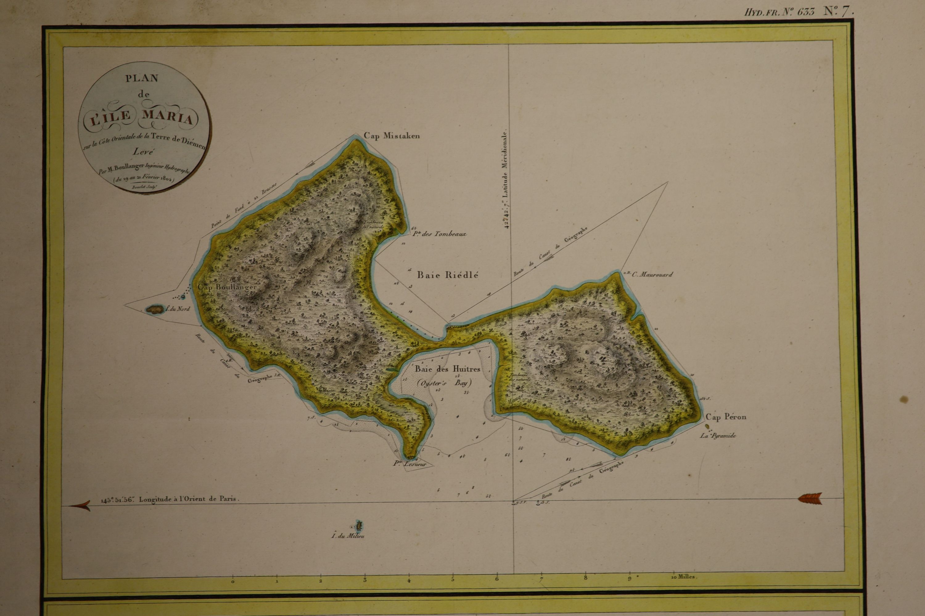 A folio of 19th century maps of Tasmania